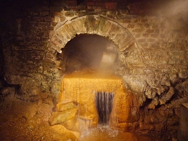 The hot springs