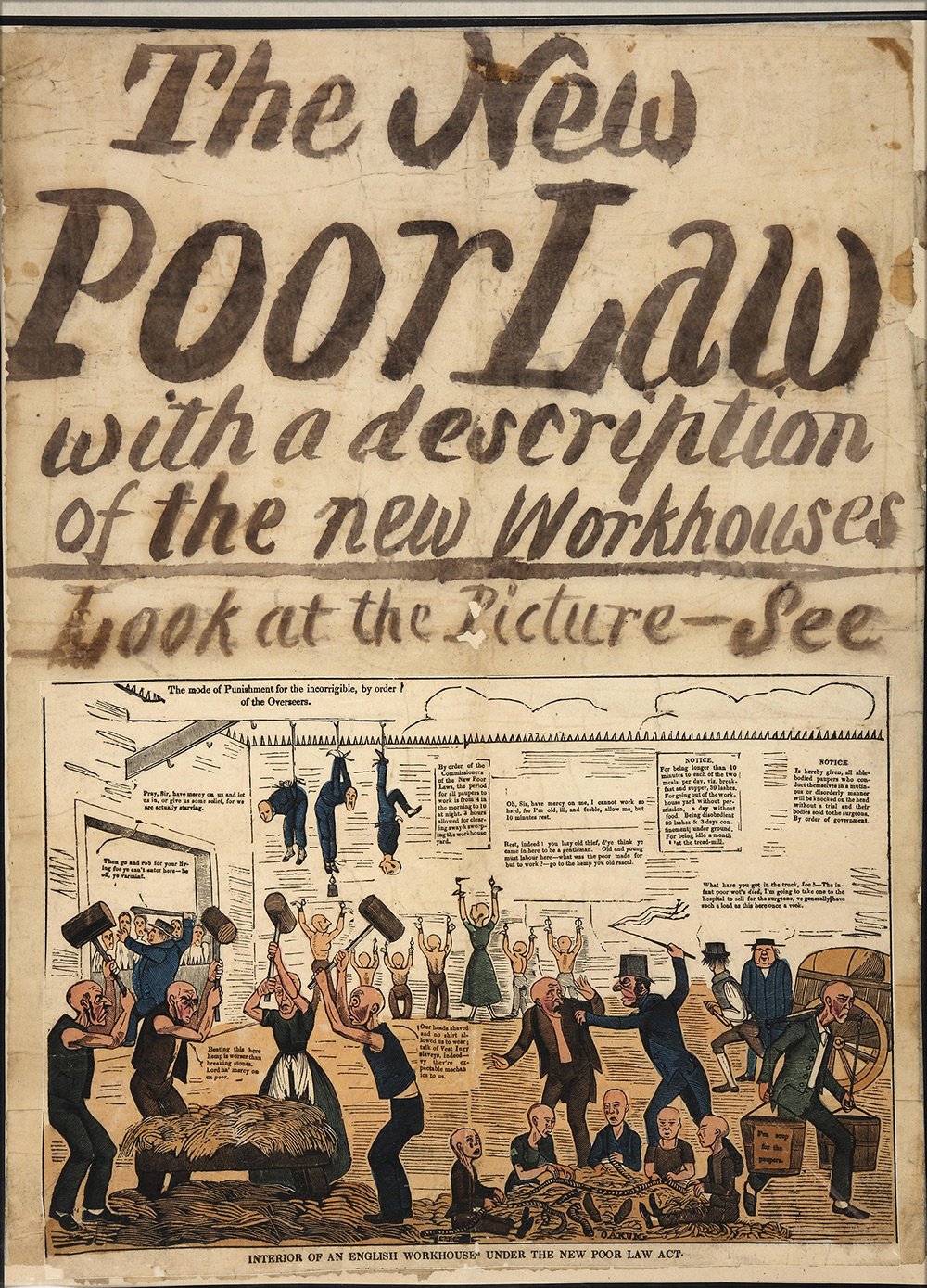 The Poor Law Amendment Act of 1834